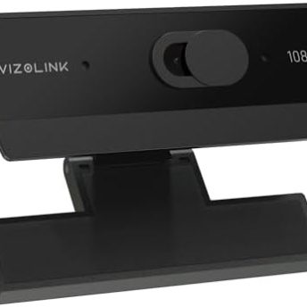 1080P Webcam with Built-in Microphone, W2N Web Cam, Privacy Cover, 75° FOV, Noise Cancellation, Plug & Play Web Camera for Computer, USB Webcam for Pc, Laptop, Desktop, Mac