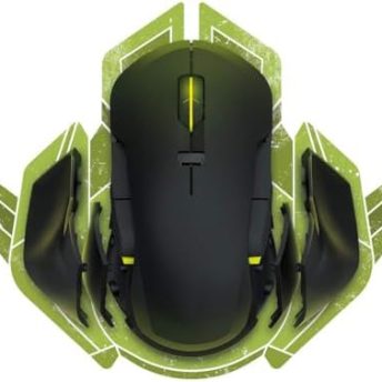 2.4G Wired Gaming Mouse Portable Ergonomic Game Mice with USB Receiver, 16000 DPI Optical Sensor, 8 Programmable Buttons for Laptop, Notebook, PC Computer, MacBook