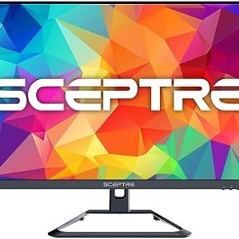 Sceptre 4K IPS 27" 3840 x 2160 UHD Monitor up to 70Hz DisplayPort HDMI 99% sRGB Build-in Speakers, Black 2021 (U275W-UPT)